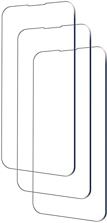 מגן מסך זכוכית לאייפון 14 פלוס / אייפון 13 פרו מקס [תצוגה בגודל 6.7 אינץ'], מארז 3 מארז זכוכית מחוסמת